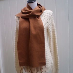 100% Baby Alpaca Scarf by Sol - Camel